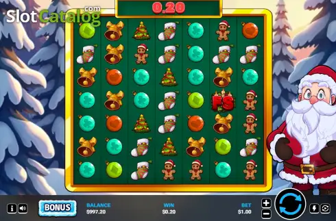 Οθόνη3. Frosty Gifts 1000 Κουλοχέρης 