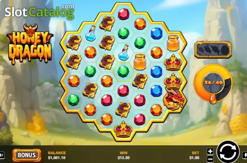 Οθόνη3. Honey Dragon Κουλοχέρης