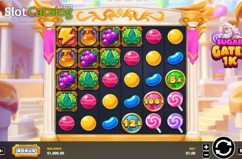 Οθόνη2. Sugar Gates 1K Κουλοχέρης