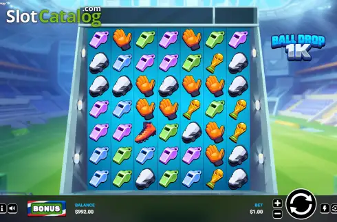 Οθόνη2. Ball Drop 1K Κουλοχέρης 