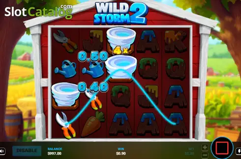 Οθόνη3. Wild Storm 2 Κουλοχέρης