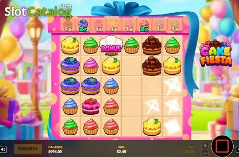 Οθόνη3. Cake Fiesta Κουλοχέρης