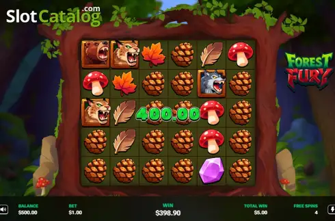 Οθόνη3. Forest Fury Κουλοχέρης