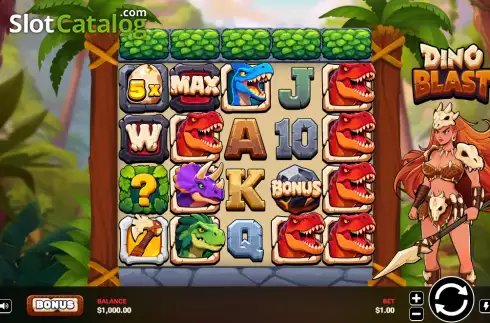 Οθόνη2. Dino Blast Κουλοχέρης 