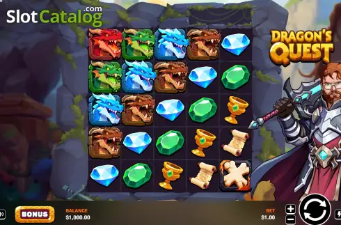 Οθόνη2. Dragons Quest Κουλοχέρης 