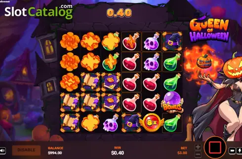 Οθόνη3. Queen of Halloween Κουλοχέρης
