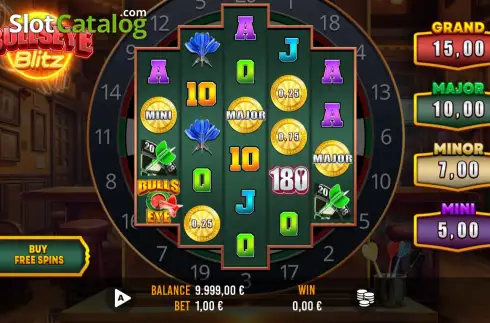 Οθόνη2. Bullseye Blitz Κουλοχέρης