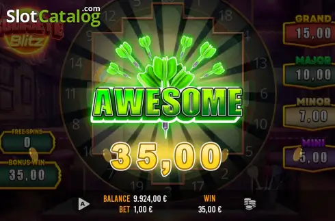 Οθόνη3. Bullseye Blitz Κουλοχέρης