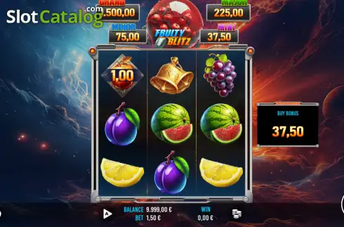 Οθόνη2. Fruity Blitz Κουλοχέρης