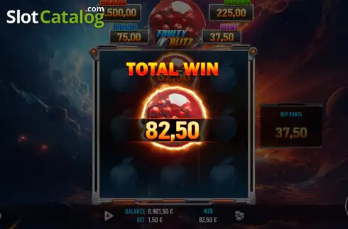 Οθόνη3. Fruity Blitz Κουλοχέρης