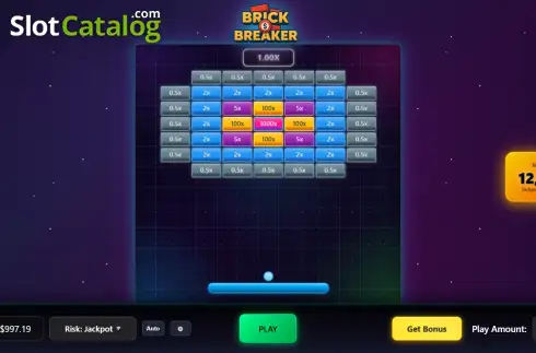 Οθόνη2. Brick Breaker Κουλοχέρης