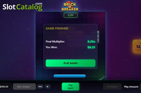 Οθόνη3. Brick Breaker Κουλοχέρης