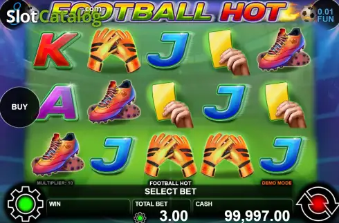 Οθόνη2. Football Hot Κουλοχέρης 