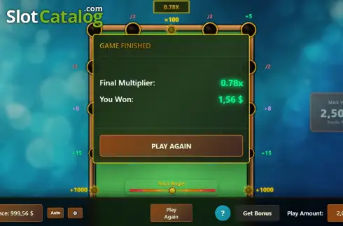 Οθόνη3. Pool Bonanza Κουλοχέρης