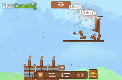 Οθόνη3. Angry Balls Κουλοχέρης 