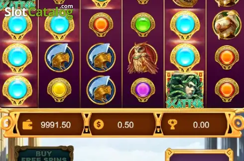 Οθόνη3. Rise of Athena 1000x Κουλοχέρης