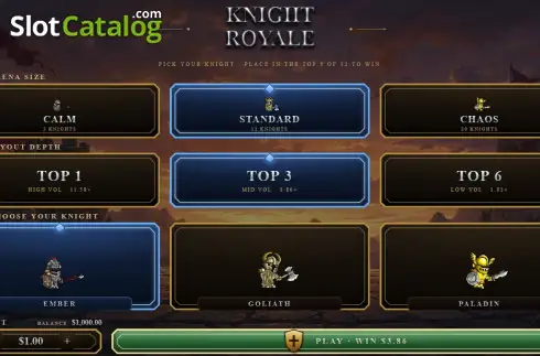 Οθόνη2. Battle Knights Κουλοχέρης 