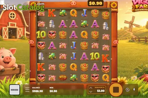 Οθόνη3. Piggy Farm (Crash Galaxy) Κουλοχέρης 