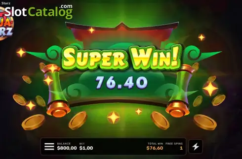 Οθόνη3. Ninja Starz Κουλοχέρης 
