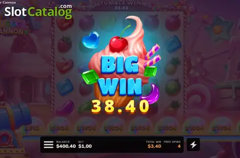 Οθόνη3. Sugar Cannon Κουλοχέρης