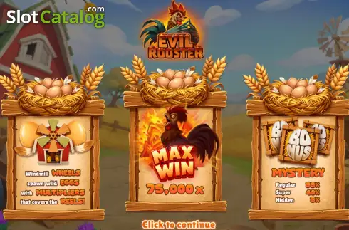 Οθόνη2. Evil Rooster Κουλοχέρης 