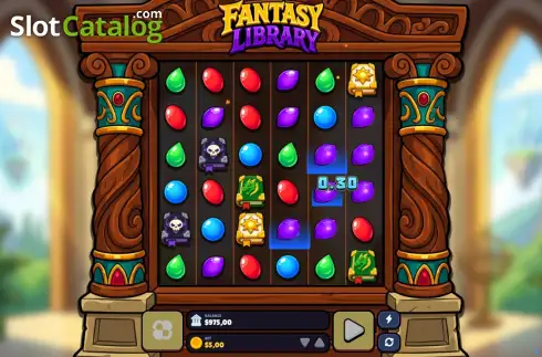 Οθόνη3. Fantasy Library Κουλοχέρης 