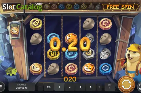 Οθόνη3. Doggy Miner Κουλοχέρης 