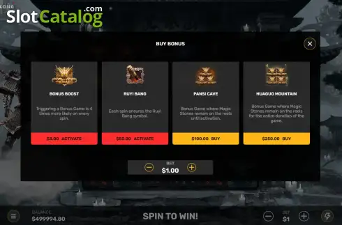 Οθόνη6. Wukong (Croco Gaming) Κουλοχέρης
