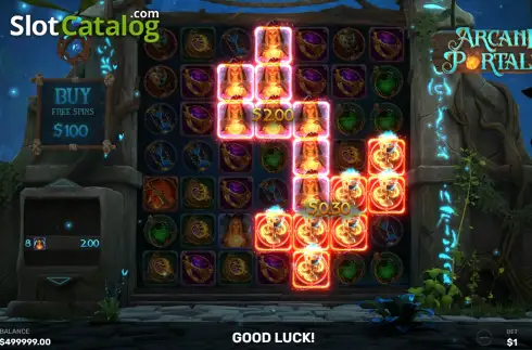 Οθόνη3. Arcane Portals Κουλοχέρης