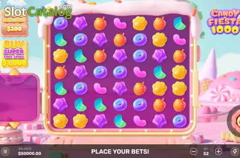 Οθόνη2. Candy Fiesta 1000 Κουλοχέρης 