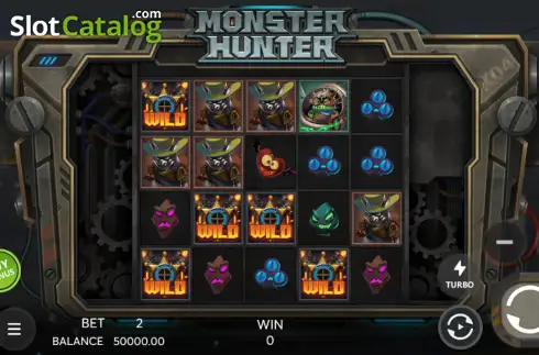 Οθόνη2. Monster Hunter (Croco Gaming) Κουλοχέρης