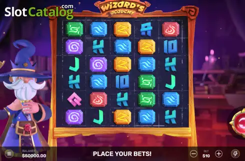 Οθόνη2. Wizard's Academy Κουλοχέρης
