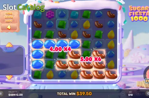 Οθόνη3. Sugar Fiesta 1000 Κουλοχέρης