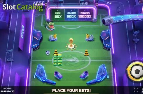 Οθόνη3. Pinball Striker 20000x Κουλοχέρης