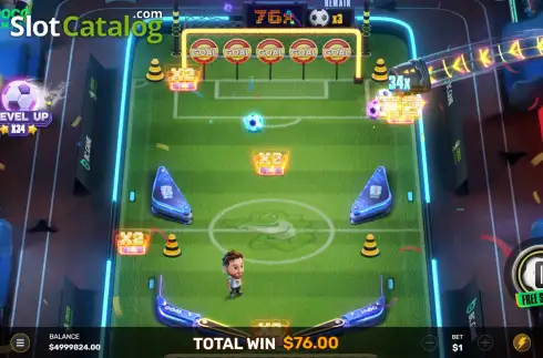 Οθόνη3. Goal Rush (Croco Gaming) Κουλοχέρης 