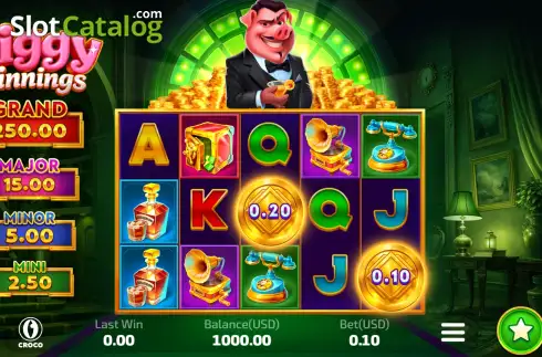 Οθόνη2. Piggy Winnings Κουλοχέρης