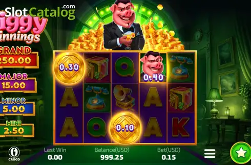 Οθόνη3. Piggy Winnings Κουλοχέρης