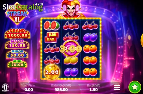 Οθόνη3. Joker Streak XL Κουλοχέρης 