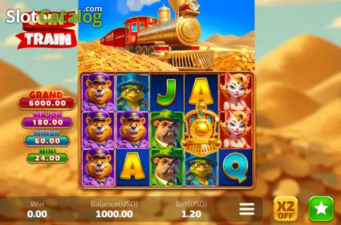 Οθόνη2. Coin Train (CROCO) Κουλοχέρης