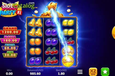 Οθόνη3. Piggy Party XL Κουλοχέρης