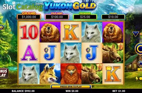 Οθόνη2. Yukon Gold Κουλοχέρης
