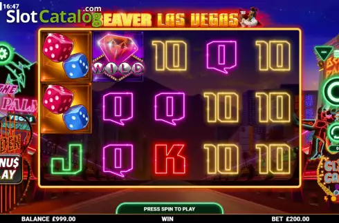 Οθόνη2. Beaver Las Vegas Κουλοχέρης