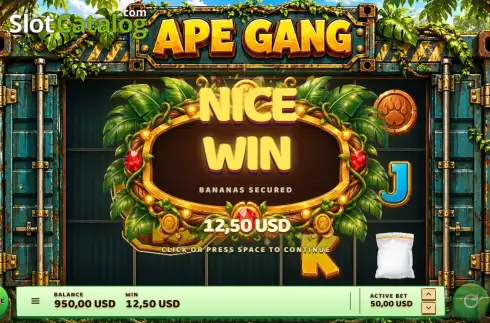 Οθόνη3. Ape Gang Κουλοχέρης