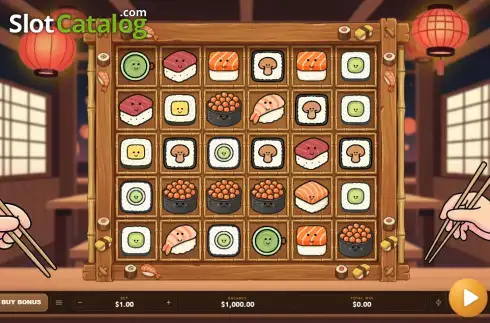 Οθόνη2. Kawaii Sushi 1000 Κουλοχέρης 