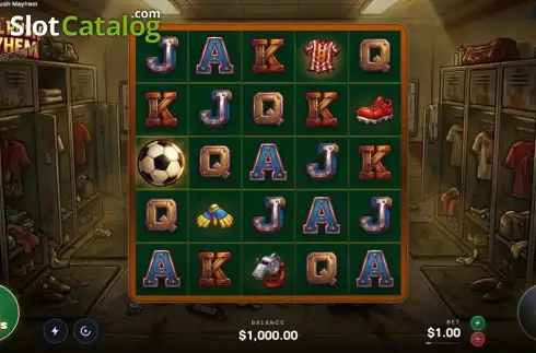 Οθόνη2. Goal Rush Mayhem Κουλοχέρης 