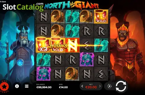 Οθόνη3. North vs Giant Κουλοχέρης