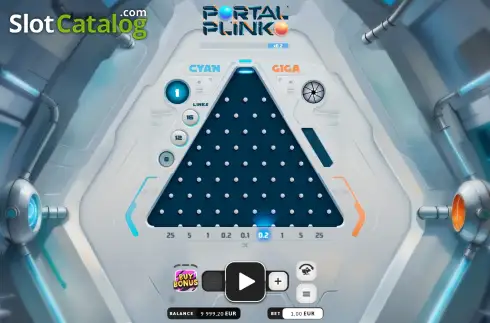Οθόνη3. Portal Plinko Κουλοχέρης 