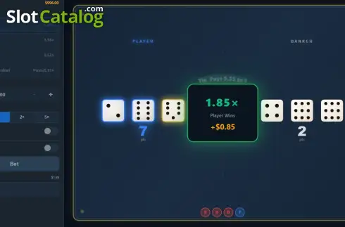 Οθόνη3. Dice Baccarat Κουλοχέρης