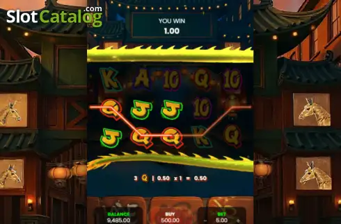 Οθόνη3. Hustle the Blazing Horse Κουλοχέρης 