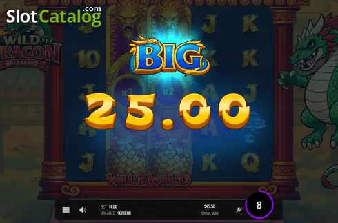 Οθόνη3. Wild Dragon Unleashed Κουλοχέρης